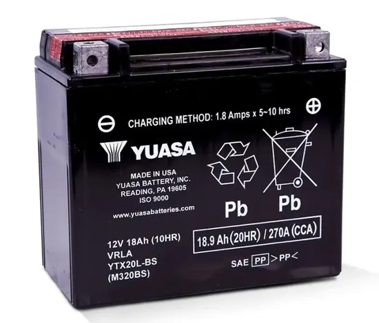 Yuasa Battery YTX AGM Maintenance-Free Battery 5