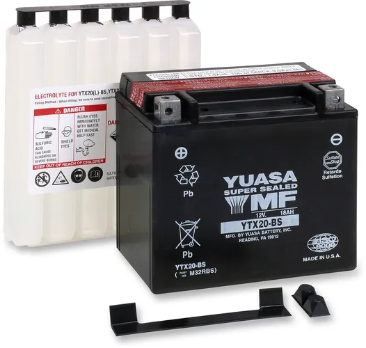 Yuasa Fresh Pack AGM Maintenance Free Battery YTX20-BS