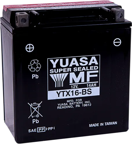 Yuasa Battery YTX AGM Maintenance-Free Battery