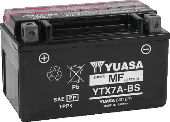 Yuasa Fresh Pack AGM Maintenance Free Battery YTX7A-BS