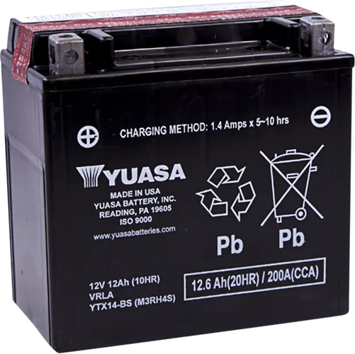 Yuasa Battery YTX AGM Maintenance-Free Battery