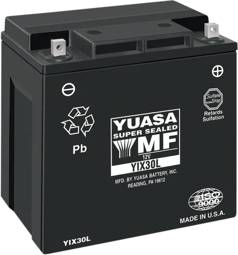 Yuasa Battery YIX High Performance AGM Maintenance-Free Battery