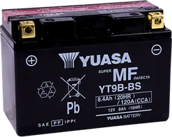 Yuasa Fresh Pack AGM Maintenance Free Battery YT9B-BS
