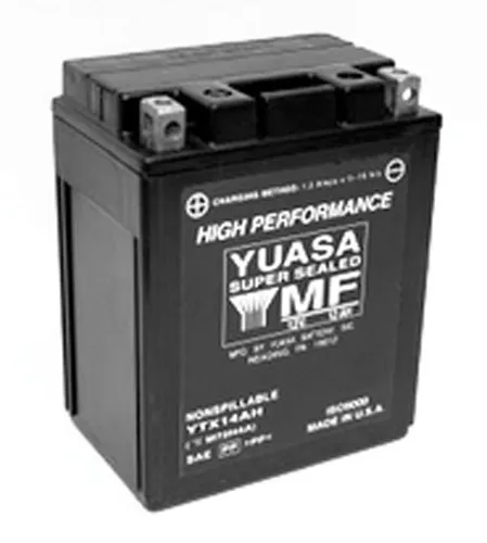 Yuasa Battery YTX High Performance AGM Maintenance-Free Battery