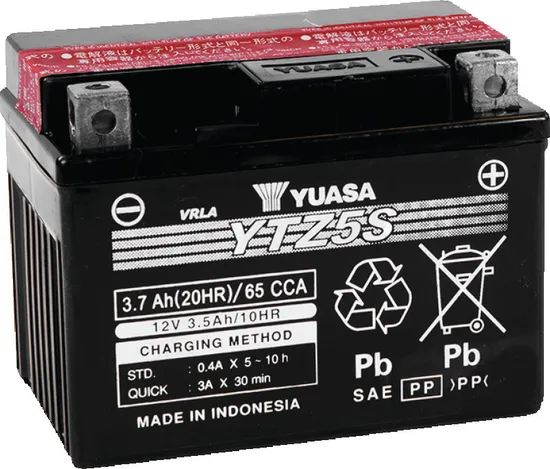 H-P Fresh Pack AGM Maintenance Free Battery YTZ5S-BS - 0.20 L
