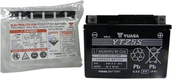 H-P Fresh Pack AGM Maintenance Free Battery YTZ5S-BS - 0.20 L
