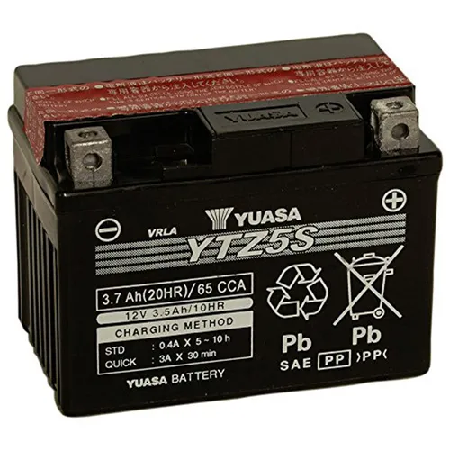H-P Fresh Pack AGM Maintenance Free Battery YTZ5S-BS - 0.20 L