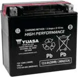 Yuasa Battery YTX High Performance AGM Maintenance-Free Battery