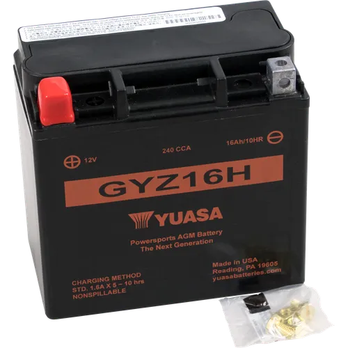 Yuasa Factory Activated Maintenance Free Battery GYZ16H