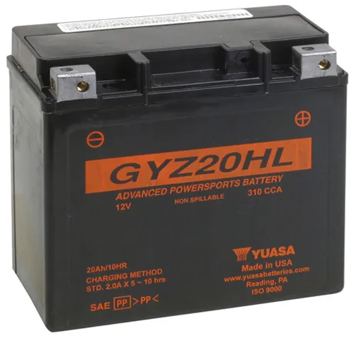 Yuasa Factory Activated Maintenance Free Battery GYZ20HL