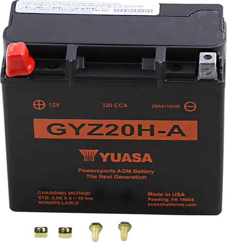 Yuasa Factory Activated Maintenance Free Battery GYZ20H-A