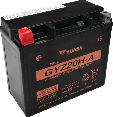 Yuasa Factory Activated Maintenance Free Battery GYZ20H-A