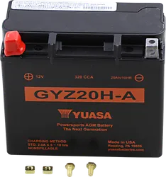 Yuasa Factory Activated Maintenance Free Battery GYZ20H-A