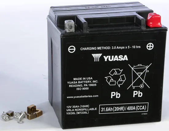 Yuasa Battery YIX AGM Maintenance-Free Battery