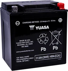 H-P Factory Activated AGM Maintenance Free Battery YIX30L