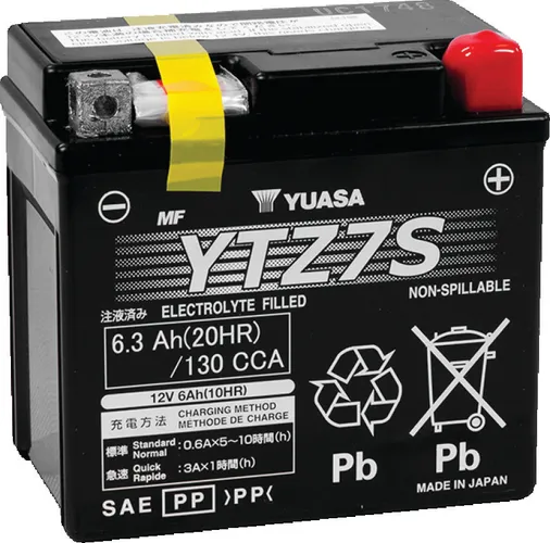 H-P Factory Activated AGM Maintenance Free Battery YTZ7S
