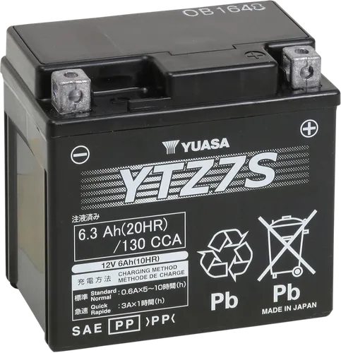 H-P Factory Activated AGM Maintenance Free Battery YTZ7S