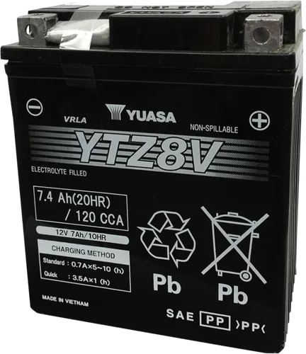 H-P Factory Activated AGM Maintenance Free Battery YTZ8V