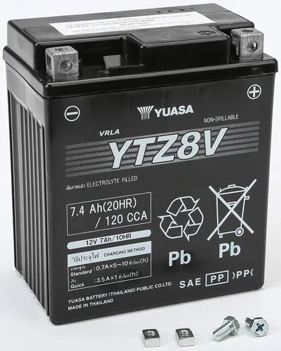 H-P Factory Activated AGM Maintenance Free Battery YTZ8V