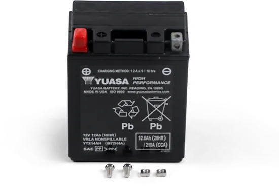 H-P Factory Activated AGM Maintenance Free Battery YTX14AH