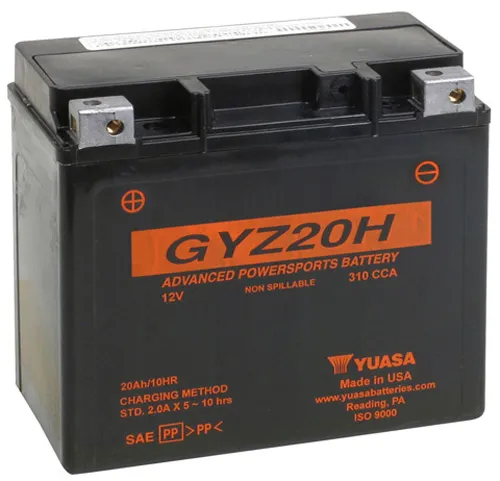 Yuasa Factory Activated Maintenance Free Battery GYZ20H