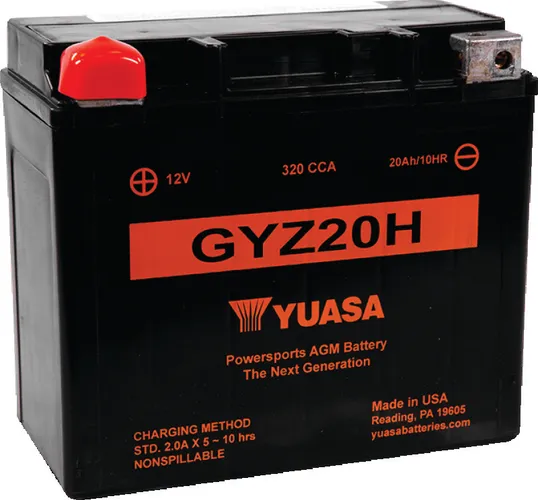 Yuasa Factory Activated Maintenance Free Battery GYZ20H