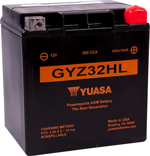 Factory Activated AGM Maintenance Free Battery GYZ32HL
