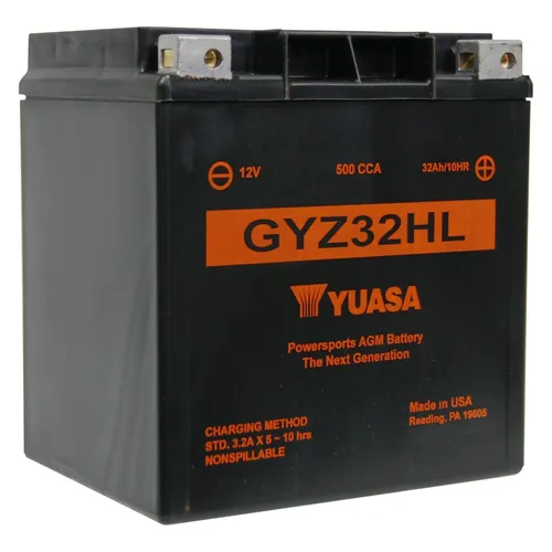 Factory Activated AGM Maintenance Free Battery GYZ32HL