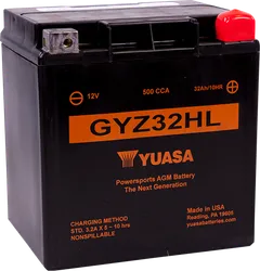 Factory Activated AGM Maintenance Free Battery GYZ32HL