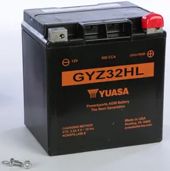 Yuasa Factory Activated Maintenance Free Battery GYZ32HL