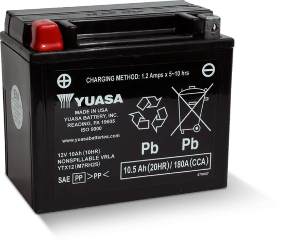 Factory Activated AGM Maintenance-Free Battery YTX12