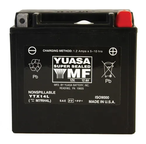 Factory Activated AGM Maintenance Free Battery YTX14L