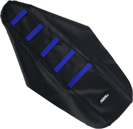 Moose Rubber High Traction Black Blue Ribbed Seat Cover Yamaha YZ85