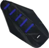 Moose Rubber High Traction Black Blue Ribbed Seat Cover Yamaha YZ85