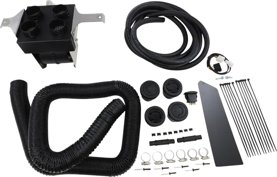 Moose Utility UTV Cab Heater with Defrost Under Dash and Wiper Kit