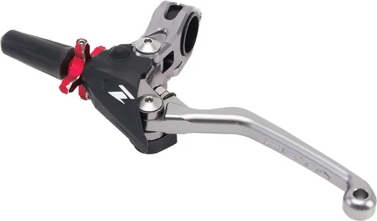 Zeta Aluminum 4 Finger Pivot Clutch Perch Lever Red