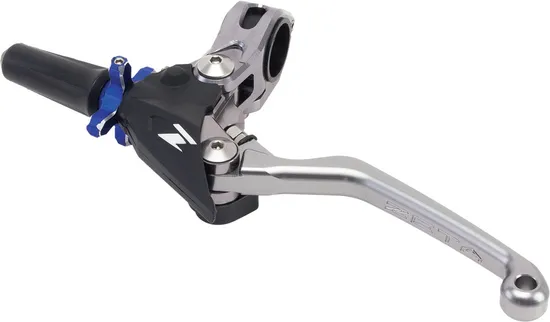 Zeta Aluminum 4 Finger Pivot Clutch Perch Lever Blue