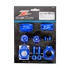 Zeta Billet Aluminum Dress Up Kit Blue