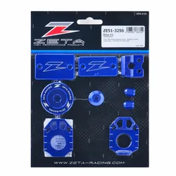 Zeta Billet Aluminum Dress Up Kit Blue