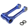 Zeta Rear Shock Lowering Link Adjustable Pull Rod Blue