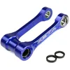 Zeta Rear Shock Lowering Link Adjustable Pull Rod Blue