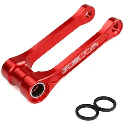 Zeta Rear Shock Suspension 30mm Lowering Link Pull Rod Red