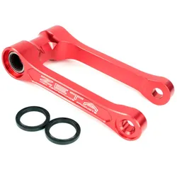 Zeta Rear Shock Suspension 30mm Lowering Link Pull Rod Red
