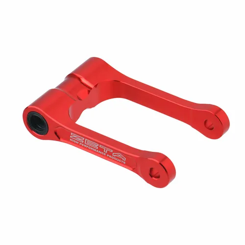 Zeta Rear Shock Suspension 30mm Lowering Link Pull Rod Red