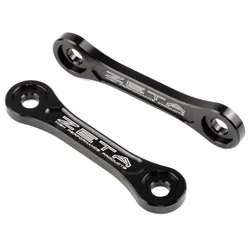 Zeta Rear Shock Suspension 30mm Lowering Link Pull Rod Black
