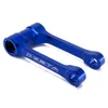 Zeta Rear Shock Suspension 30mm Lowering Link Pull Rod Blue