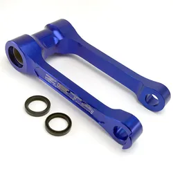 Zeta Rear Shock Suspension 30mm Lowering Link Pull Rod Blue