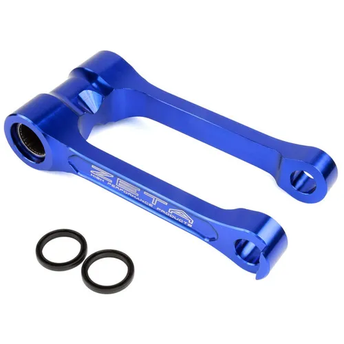 Zeta Rear Shock Suspension 30mm Lowering Link Pull Rod Blue