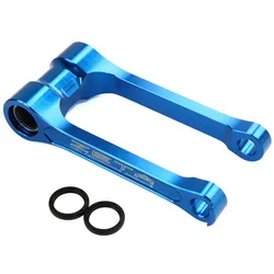 Zeta Rear Shock Suspension 30mm Lowering Link Pull Rod Blue