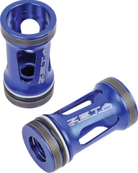 Zeta Fork Suspension Piston for KYB Twin Chamber Forks Blue